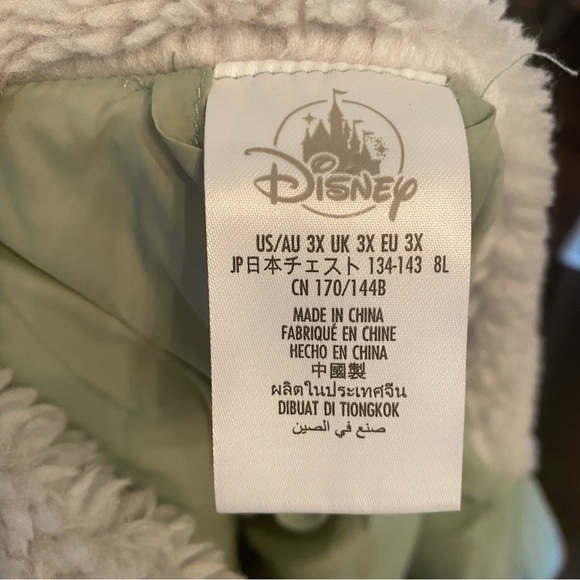 Disney Parks Haunted Mansion Jacket • 3X • Sherpa & Fleece Hybrid • Plus Size - Picture 7 of 9